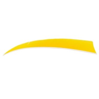 Krocaní letka - pravá (RW) - délka 5" - žlutá